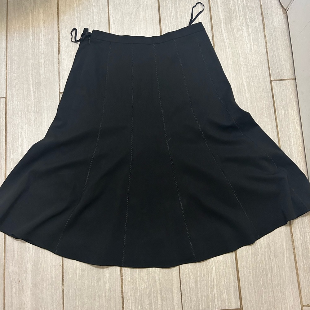 Elie Tahari A line Black shirt, Size 8